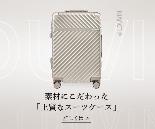 イタリア製スーツケース【LDUVIN】